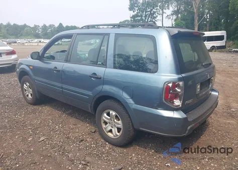 2007 Honda Pilot Lx from USA, damaged, VIN 5FNYF18187B018682
